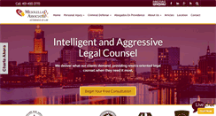 Desktop Screenshot of mag-lawyers.com